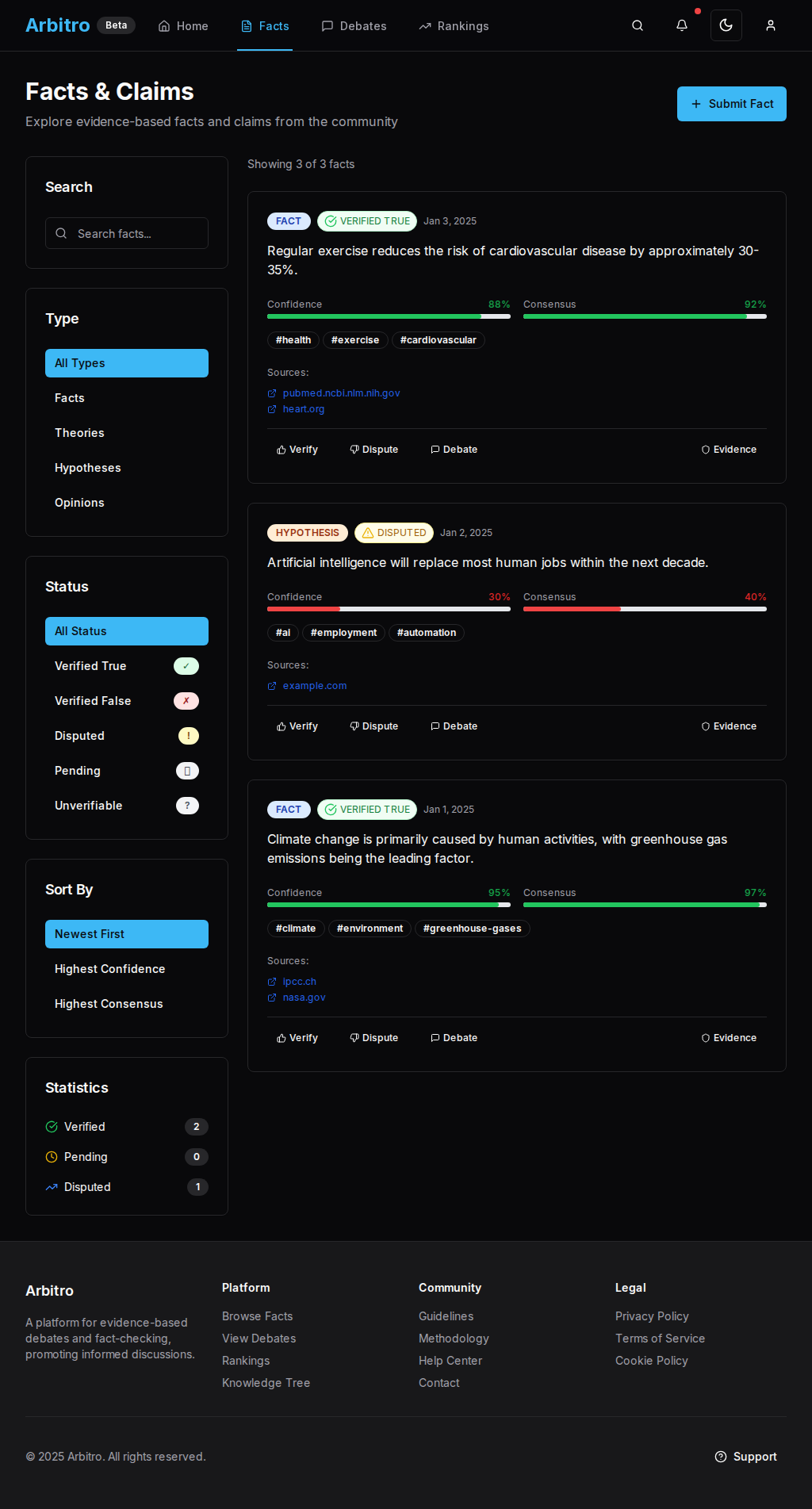 Facts desktop preview