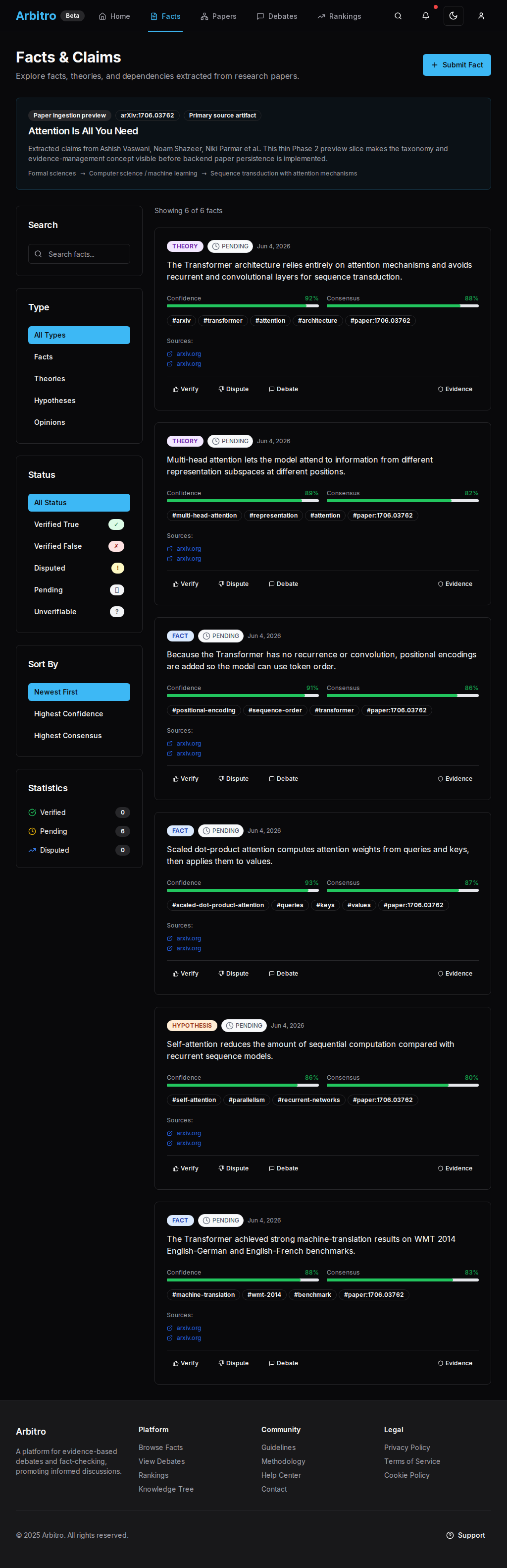 Facts desktop preview