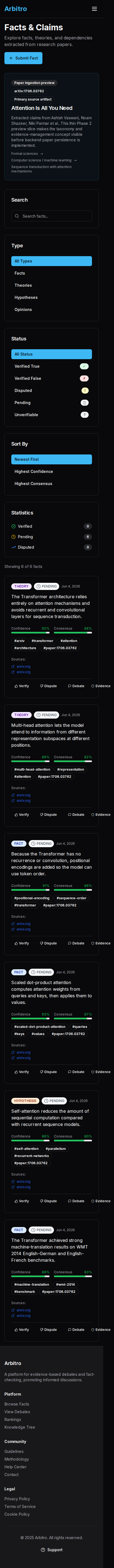 Facts mobile preview