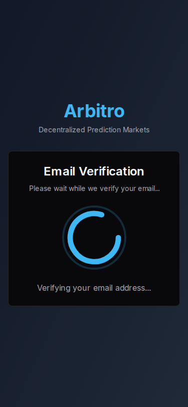 Verify Email mobile preview